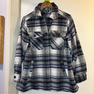 NWOT DIVIDED | Plaid Shacket